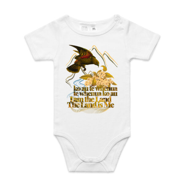 Kea in Flight - Soft Organic Cotton Bodysuit For Tiny Humans Thumbnail