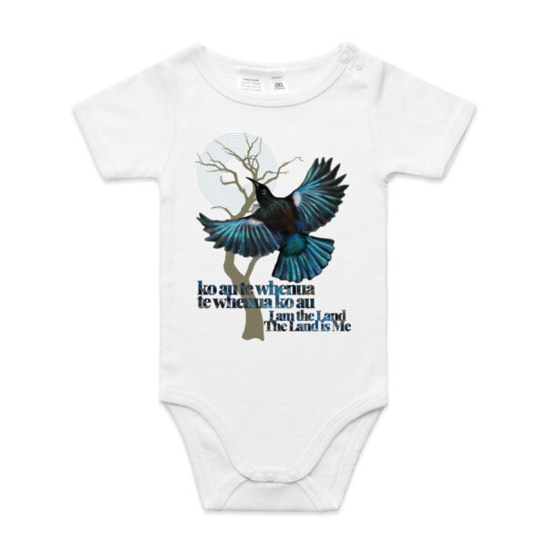 Tui in Flight - Soft Organic Cotton Bodysuit For Tiny Humans Thumbnail